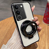 VivoS17 silicone transparent electroplated mobile phone case