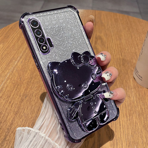 适用华为nova6手机壳nove6透明5g保护硅胶套WLZ一AN00全包防摔AL10软壳novo女64g新款4g高级感65g版带支架n6 - 图1