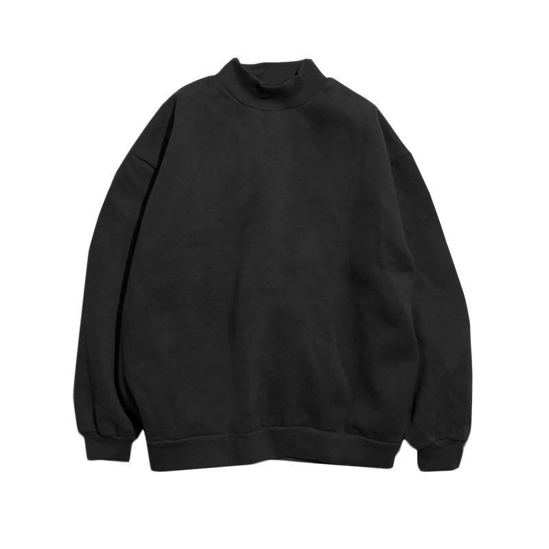 高领高圆领卫衣男韩版秋季宽松上衣男款美式黑色加绒内搭打底衫冬,淘宝优惠券,粉丝福利购,淘宝优惠卷