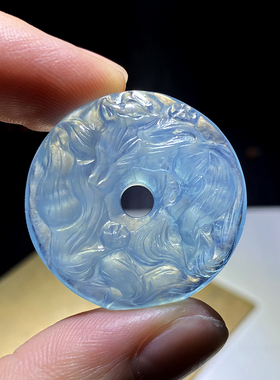 手工雕刻九尾狐直播专拍链接吊坠