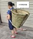Colorful movies to buy groceries and pick pure handmade bamboo weaving