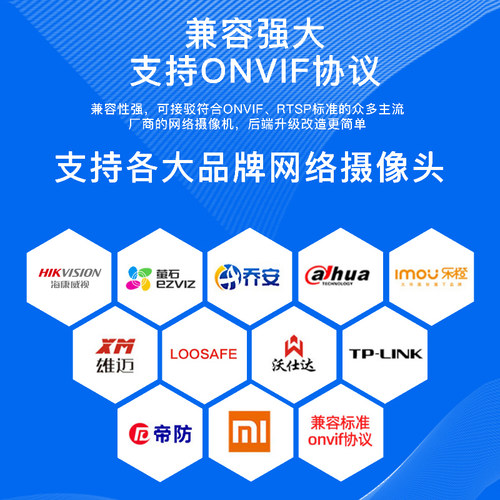 海康威视4路8路网络硬盘录像机高清监控专用主机NVR刻录一体机 - 图3
