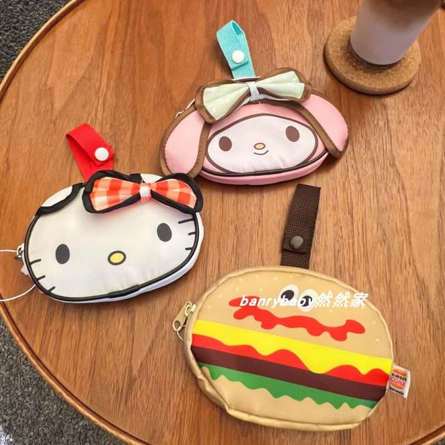 Day single cartoon kidie cat one shoulder shopping bag
