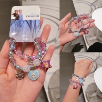 Outlet Japan Cute Princess Ice Chic Rim Bracelet Girl String Beads Ornaments Childrens Holiday Gifts