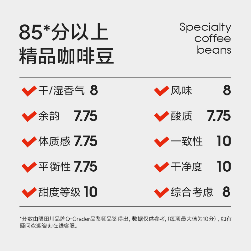 隅田川云南全红果日晒咖啡豆中度烘培手冲现磨美式黑咖啡粉227g