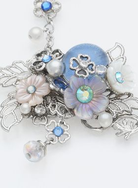 【项链】「华妃 shell」日本京都琉璃 手工原创项链