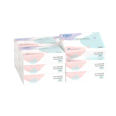 可心柔宝宝专用手口80抽12包纸巾