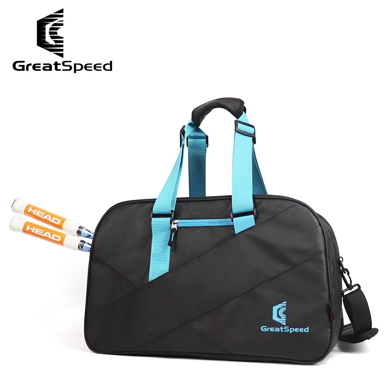 GREATSPEED2支装网球包衣物包健身包羽毛球包隔热层干湿独立鞋仓-图1