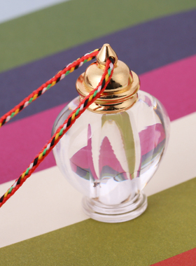 透明可打开宝瓶挂件护身符