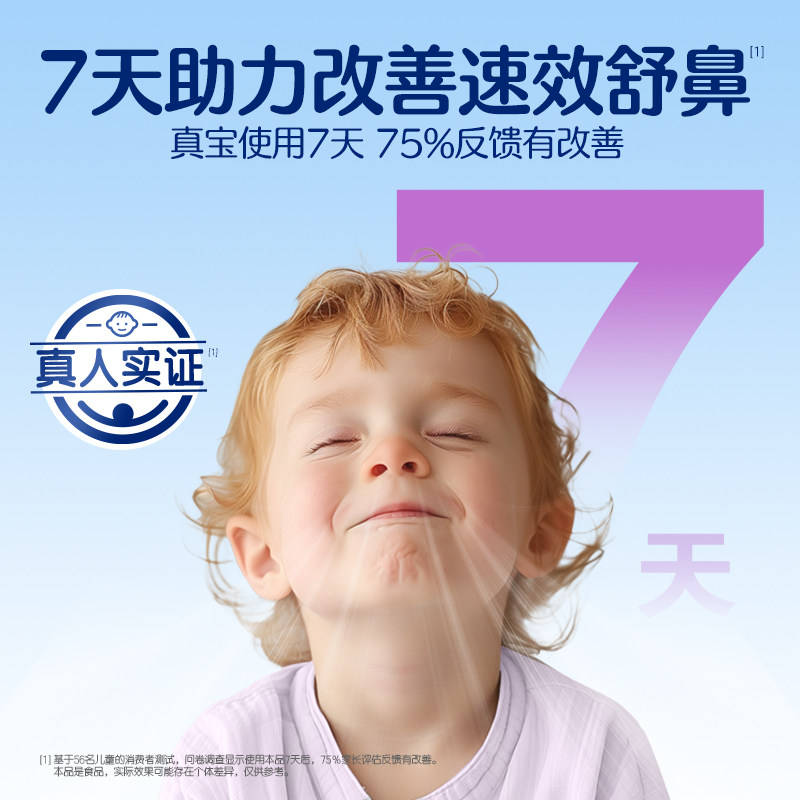 合生元小鼻舒婴幼儿童益生菌调理舒鼻过敏感免疫力腺体敏宝3盒装