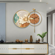 Light extravaganza Clocks Living Room Nordic Art Deco Watches Modern Minima Home Restaurant Fashion Creative Clock Mural