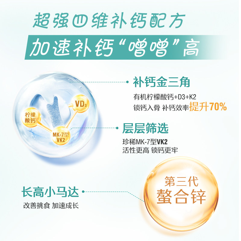  swisse斯维诗海外钙铁锌