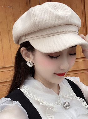 帽子女韩版百搭时尚秋冬潮流帽