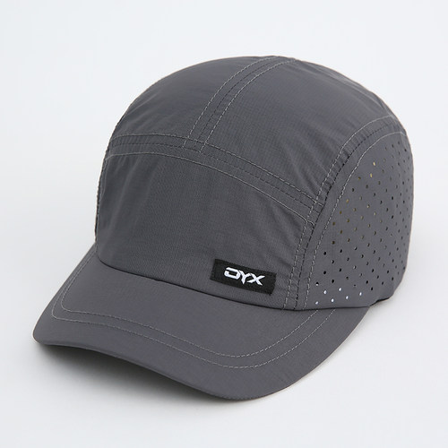 日系复古短帽檐鸭舌帽男夏季户外运动透气速干棒球帽薄短沿遮阳帽 - 图1