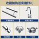 Stainless steel sink, double tank, three-pool dishwashing basin, dishwashing and disinfection pool, kitchen home with stand, free shipping