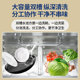Stainless steel sink, double tank, three-pool dishwashing basin, dishwashing and disinfection pool, kitchen home with stand, free shipping