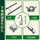 Commercial household stainless steel sink single double triple sink basin with bracket stainless steel sink hand wash basin kitchen