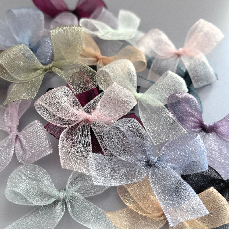 日本进口珠光雾面雪纱欧根纱手工diy小蝴蝶结发夹耳饰品宠物装饰,淘宝优惠券,粉丝福利购,淘宝优惠卷