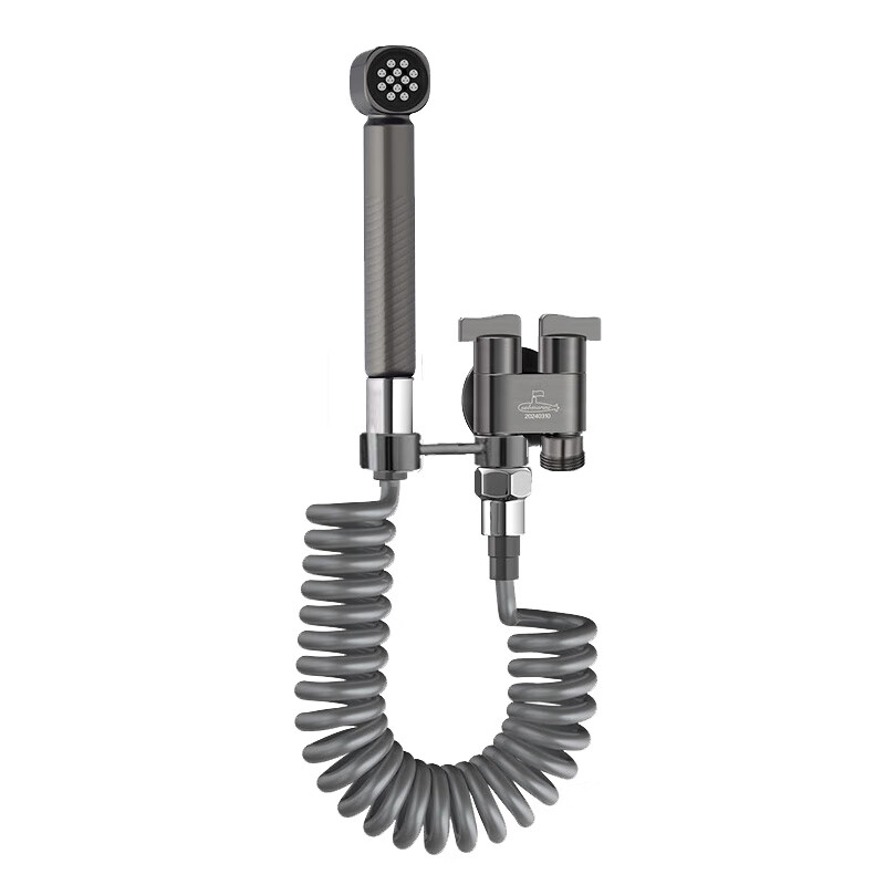 潜水艇枪灰一进二出三出喷枪套装马桶伴侣洗衣机水龙头多功能角阀 - 图3