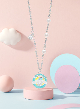 潮宏基s925银项链正版联名