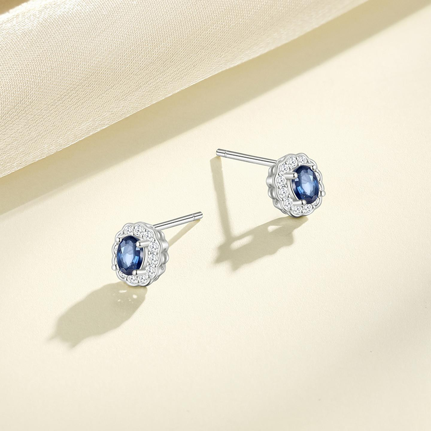 潮宏基追光s925银蓝宝石耳钉银饰耳饰礼物高级送女友妈妈礼物,淘宝优惠券,粉丝福利购,淘宝优惠卷