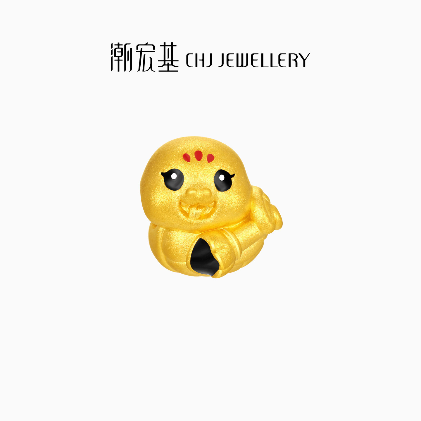 潮宏基十二生肖足金串珠黄金转运珠5D硬金鎏彩礼物女本命年文昌笔,淘宝优惠券,粉丝福利购,淘宝优惠卷