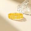 Trendy Acer Intangible Cultural Heritage Filigree Thousand Gold Gold Diamond Ring Pure Gold Ring Hand Decoration 5G Gold Retro Lace Birthday W