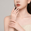 Trendy Acer Chasing Daisy Silver Ring Women's Ring Fashionable Adjustable Silver Jewelry Ring Hand Jewelry Silver Ring