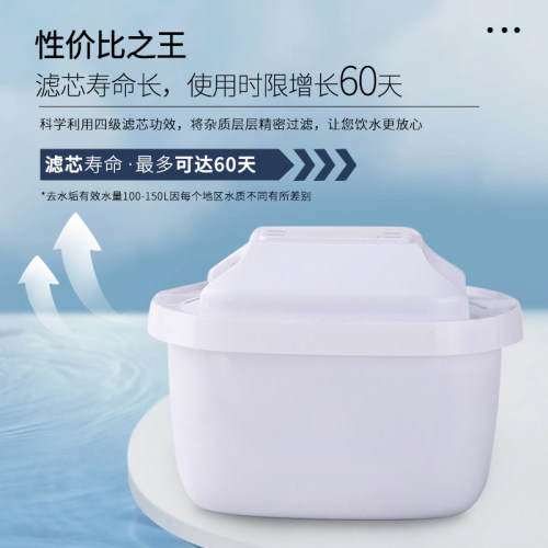 德国三代专家版适用于碧然德净水壶滤芯滤水壶Brita进口滤芯通用 - 图1