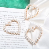 Японский милый аксессуар в виде сердечка ручной работы, серьги, аксессуары, DIY