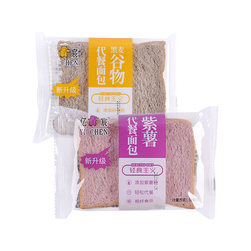 网红轻食代餐吐司紫薯黑麦谷物面包健康充饥办公室零食小吃散装_山乡食品扶贫馆_零食/坚果/特产-第3张图片-提都小院