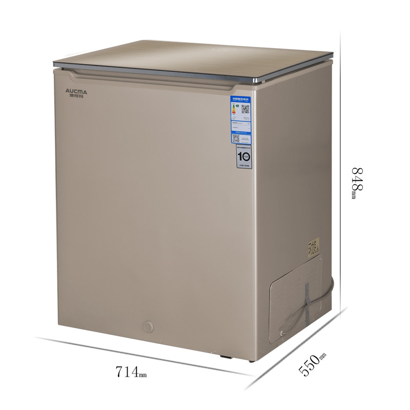 澳柯玛bc / bd-147gex家用小型卧式 澳柯玛潍坊冷柜