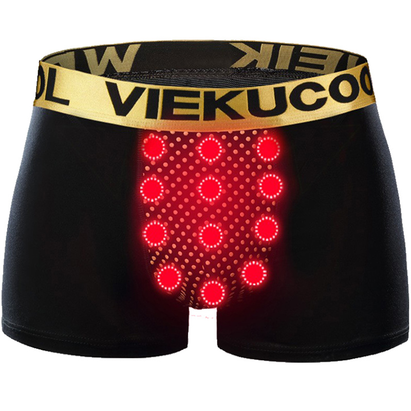 VK英国卫裤男士平角内裤磁石按摩裤头莫代尔正品磁疗战神版增大码