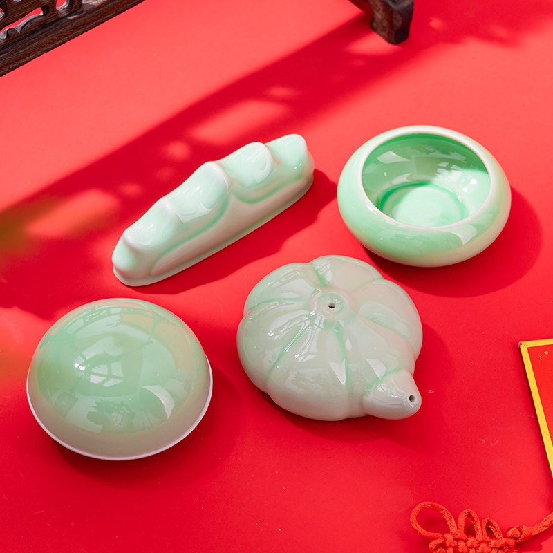 御宝阁精品礼盒套装高档专业级国画 御宝阁毛笔