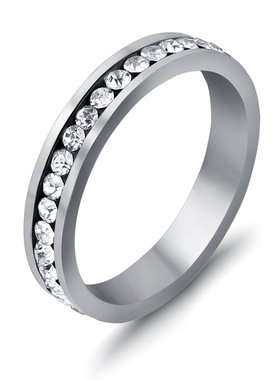 复古水晶捷克钻饰品现货戒指