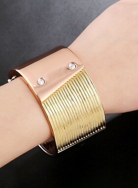 女士锌合金情侣饰品手环明星同款