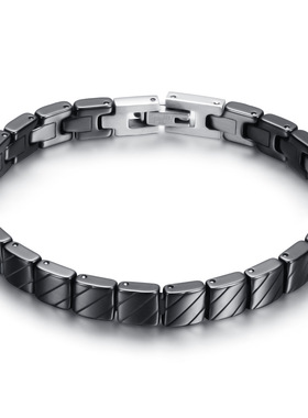 黑白色女士欧美风现货手环新品