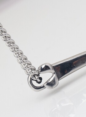 新款欧美跨境复古做旧朋克钛钢铸造斧头项链霸气父亲节礼物个性项