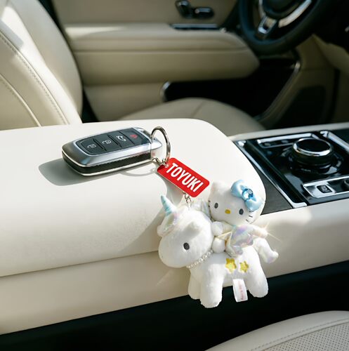 日本helloKitty情人节天使独角兽kitty公仔挂件玩偶摆件女生礼物 - 图1