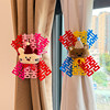 Wedding room layout Wedding room decoration New wedding supplies Happy characters men and women bedroom living room curtain straps simple
