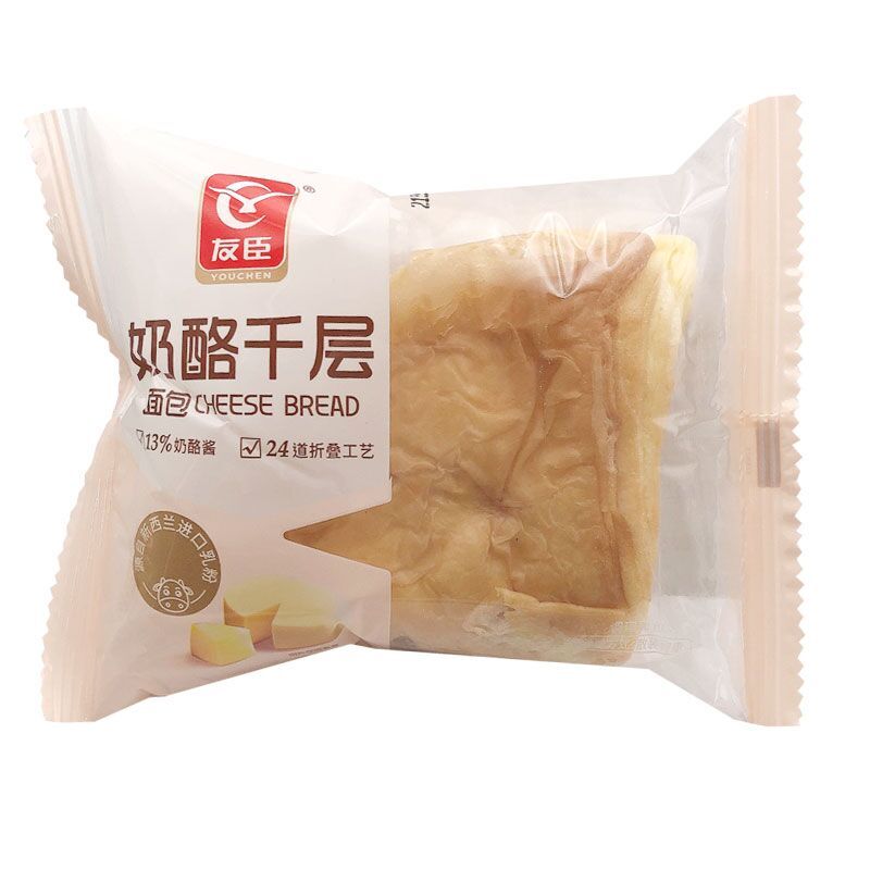 友臣奶酪千层面包整箱网红早餐点心下午茶手撕面包零食品包邮 - 图3