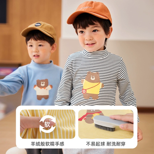 Детская футболка, весенний детский приятный телу осенний лонгслив для мальчиков, детская одежда