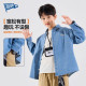 Boys' Spring Soft Denim Shirt ເດັກນ້ອຍພາກຮຽນ spring ແລະດູໃບໄມ້ລົ່ນແບບໃຫມ່
