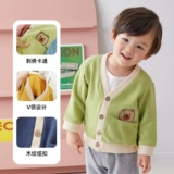Детская куртка, термобелье, одежда, кардиган для мальчиков, детский осенний жакет, детская одежда, коллекция 2022, в западном стиле