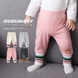 Детское осеннее термобелье, штаны, весенние леггинсы, детский костюм мальчика цветочника, тренд сезона