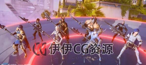 3DMax次时代Bip骨骼绑定动画游戏角色人物武器动作3d模型FBXuntiy