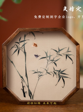 非遗苏绣双面绣摆件礼品送长辈