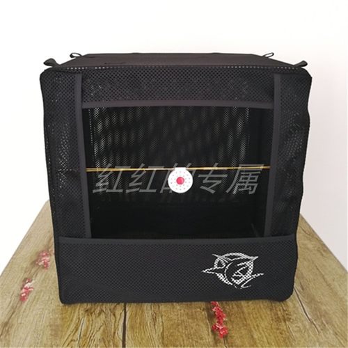 弹弓靶箱折叠靶箱伸缩支架加厚耐打消音不锈钢靶钢珠室内外回收箱 - 图1