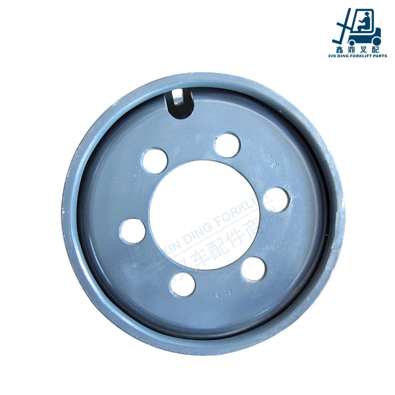 叉车配件适用合力江淮龙工柳工宝鹂3T3.5吨前轮钢圈28*9-15轮辋_虎窝淘