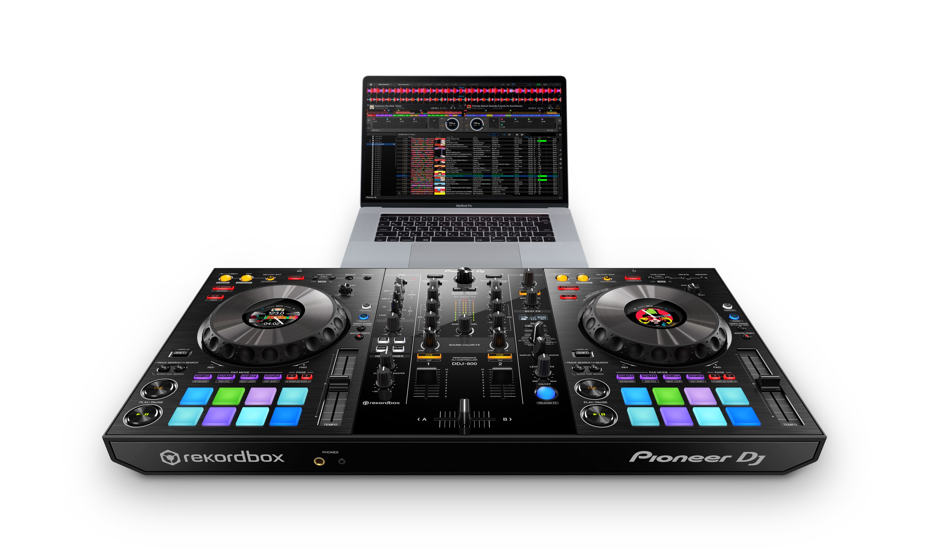 Pioneer/先锋 DDJ-800控制器一体打碟机Rekordbox软件 顺丰包邮 - 图0